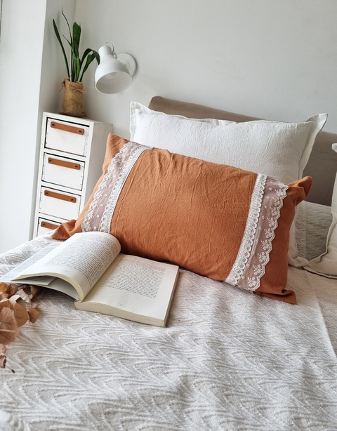 Almohadon CALABRIA - canela