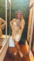 Vestido K-lipsto Dorado