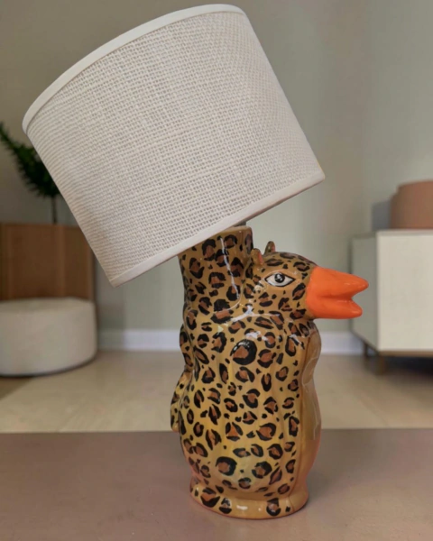 Lampara / Velador Pingüino Tigre