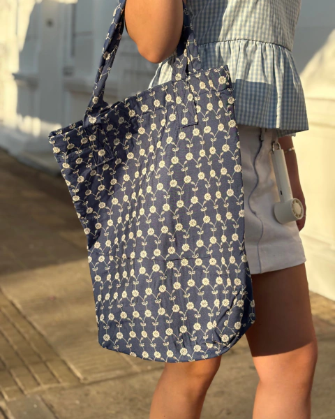 Florcitas de jeans TOTEBAG