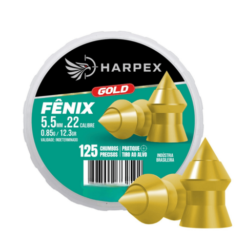Chumbinho Fenix Gold 5.5mm Munição c/125