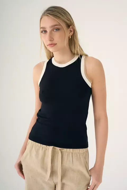 Musculosa tejida Pier - comprar online