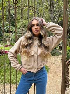 Bomber Karla Nude - loja online