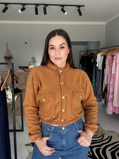 Bomber Karla Ocre - comprar online