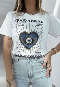 T-shirt olho grego - comprar online