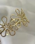 Choker estruturada de flores - loja online