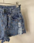 Short jeans bordado