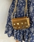 Vestido curto de laise azul escuro com manguinha - comprar online