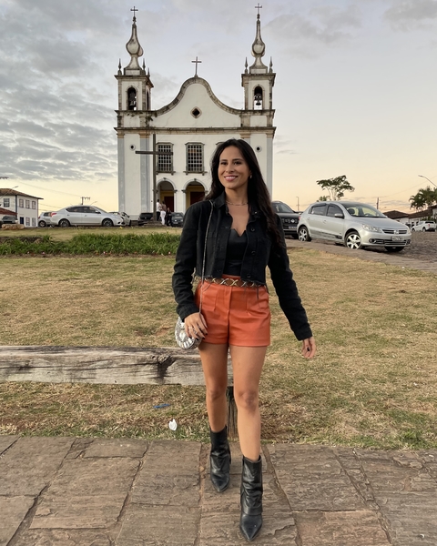 Jaqueta jeans preta - comprar online