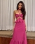 Vestido com amarração fúcsia - Find You Store - Roupas Femininas - Compre Online