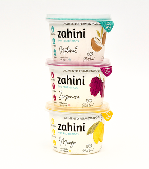 VEGAN COCONUT BASED YOGURT 500 ML - ZAHINI