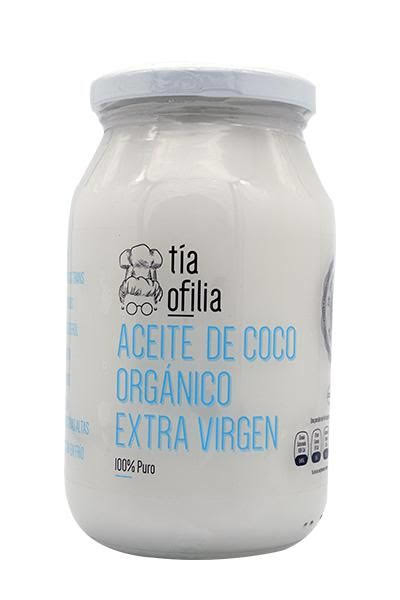 ORGANIC ETXRA VIRGIN COCONUT OIL 473 ML - TÍA OFILIA