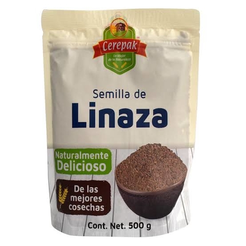 SEMILLA DE LINAZA 500 GR CEREPAK
