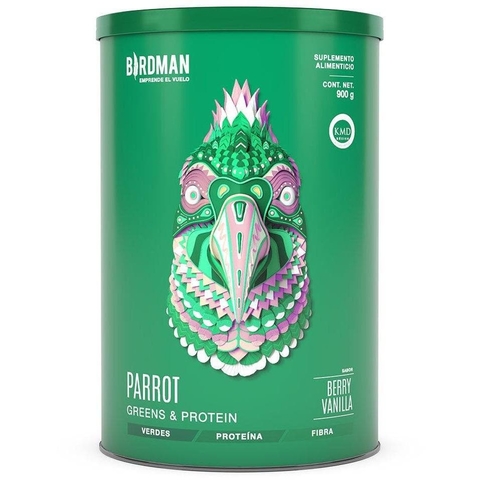 PARROT BERRY VANILLA FLAVORED GREENS AND PROTEIN 900 GR - BIRDMAN