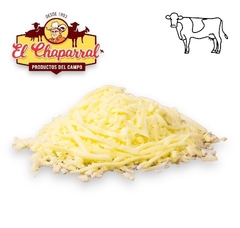 QUESO MOZARELLA FRESCO RALLADO 500 G - RANCHO EL CHAPARRAL