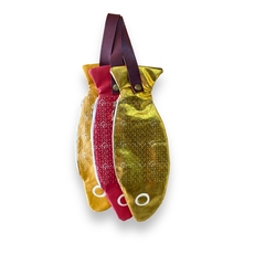 FISH HAND-BAG -EL JAGUAR DORADO
