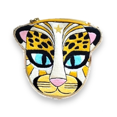 MONEDERO/CARTERA DE MANO TEJIDA - EL JAGUAR DORADO en internet