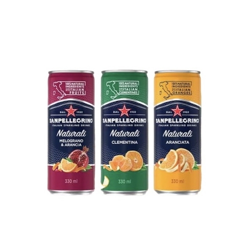 AGUA CABONATADA CON FRUTA - SAN PELLEGRINO NATURALI