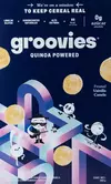FROSTED VANILLA FLAVORED CEREAL MADE WITH CORN AND QUINOA - GROOVIES