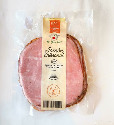 PORK HAM CASERO STYLE 250 GR - THE GREEN DELI