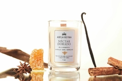 VANILLA HONEY SPICES SCENTED CANDLE - ABEJA REYNA - The Green Deli