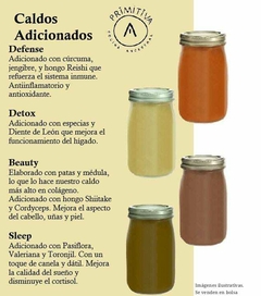 Image of MULTIBENEFIC ORGANIC BEEF BONE BROTH 500 ML - PRIMITIVA