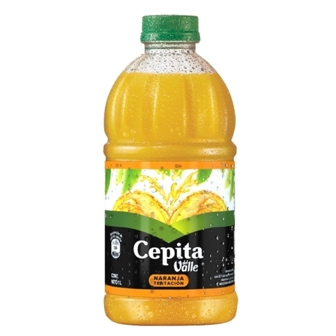 CEPITA PET 1000 NARANJA cc x 6 Und