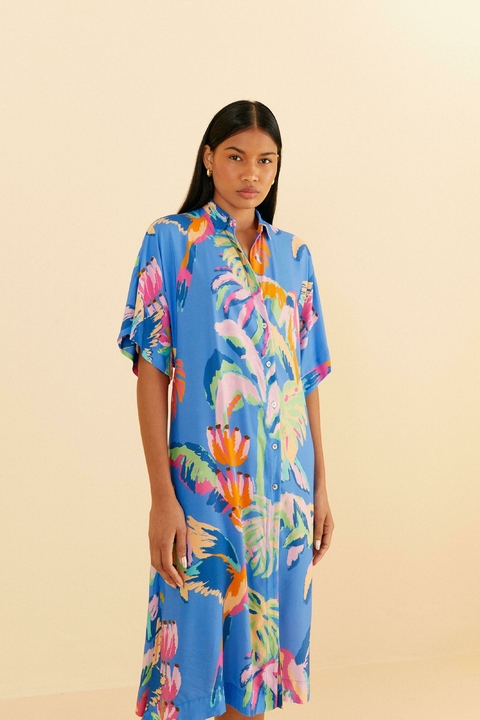 VESTIDO TÚNICA SELVA PINTADA