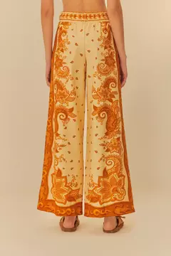 Calça localizada paisley onça - comprar online
