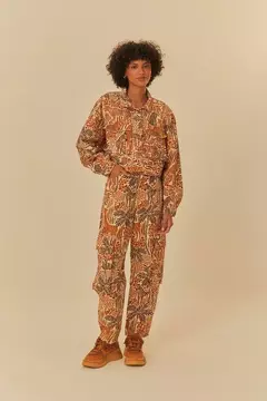Macaquinho Estampado Janelas Do Cerrado - comprar online