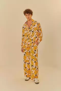 Calça estampada bossa banana