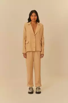 Calça Ampla pregas
