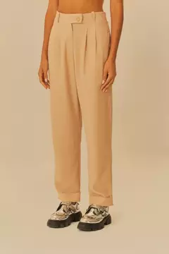 Calça Ampla pregas - comprar online