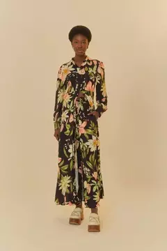 Calça estampada delicata - comprar online