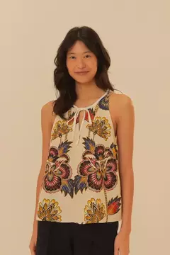 Regata estampada floral bel