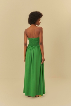 vestido busto franzido na internet