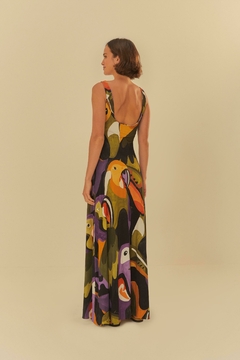 vestido languido estampado voo doce - comprar online