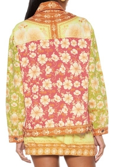 Jaqueta Sarja Floral - comprar online