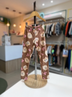LEGGING TÉRMICA DOGS TRICÔ MARROM - comprar online