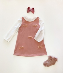 VESTIDO COTTON LAÇOS - TAM: 1 ANO - comprar online
