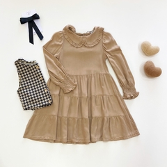VESTIDO VISCOSE + COLETE - comprar online