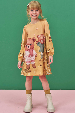 VESTIDO URSO MOSTARDA na internet