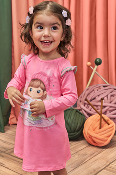 VESTIDO ROSA HISTORINHA - comprar online