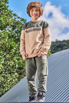 CONJUNTO LB BEGE/MILITAR - comprar online