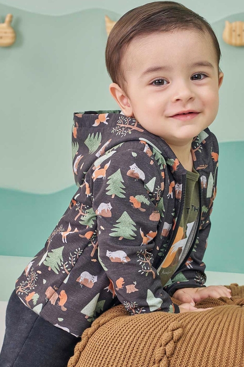 JAQUETA NYLON FLORESTA - comprar online