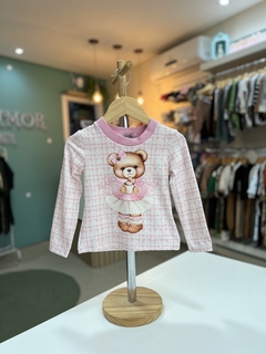 BLUSA TÉRMICA URSINHA ROSA - comprar online