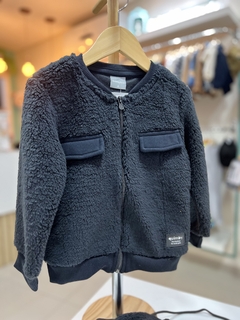 Jaqueta Teddy + Bolsa preta - comprar online
