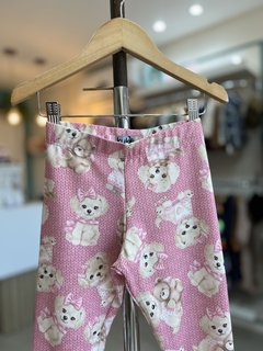 LEGGING TÉRMICA DOGS TRICÔ ROSA na internet
