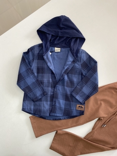 CONJUNTO FLANELA AZUL - comprar online