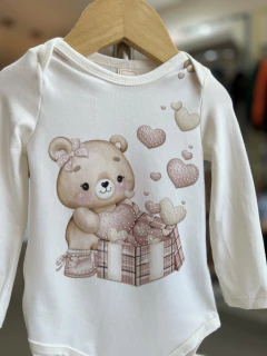 BODY COTTON URSA CAIXINHA na internet